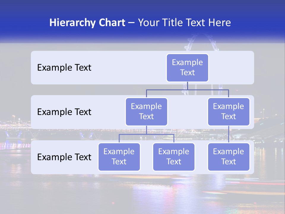 A Large Ferris Wheel In The Middle Of A Body Of Water PowerPoint Template