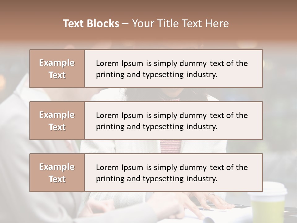 Two Women Sitting At A Table Talking To Each Other PowerPoint Template