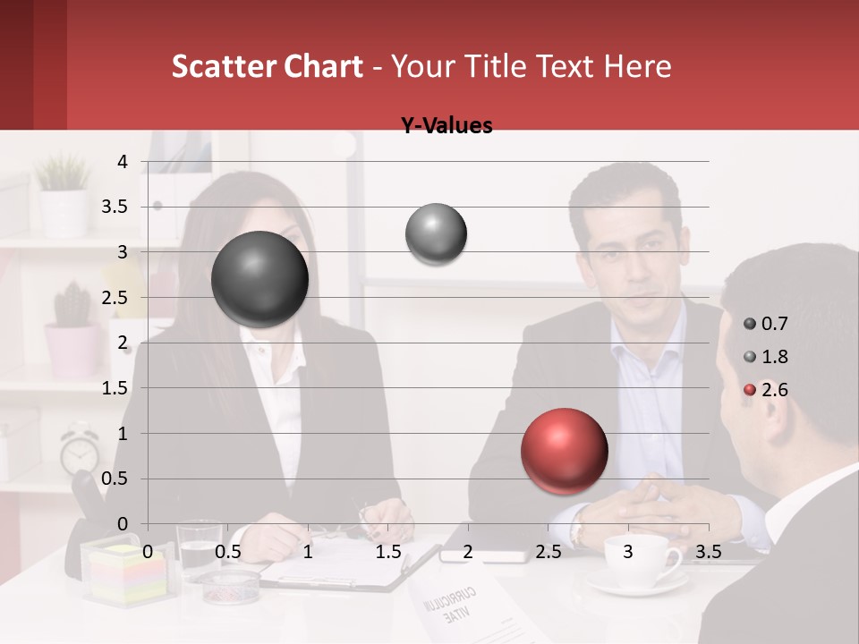 A Group Of People Sitting Around A Table Talking PowerPoint Template