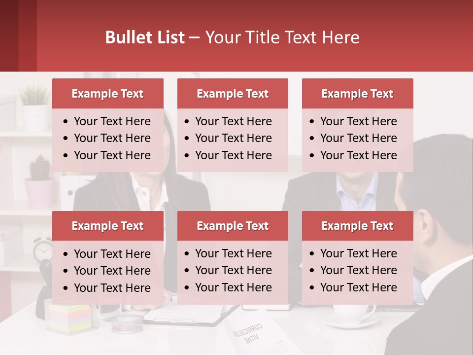 A Group Of People Sitting Around A Table Talking PowerPoint Template