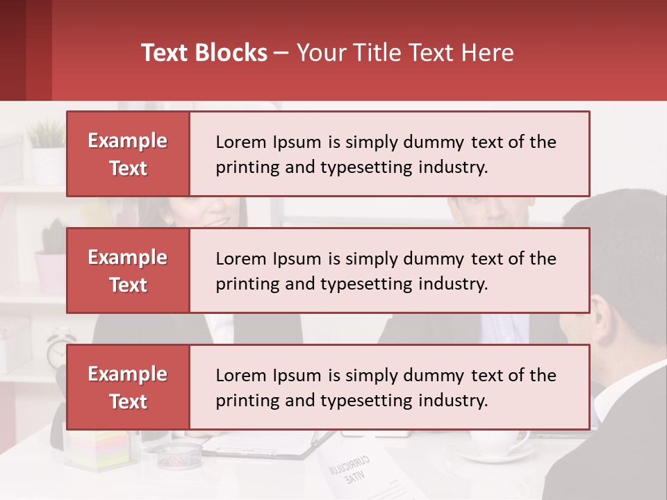 A Group Of People Sitting Around A Table Talking PowerPoint Template