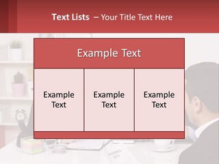 A Group Of People Sitting Around A Table Talking PowerPoint Template