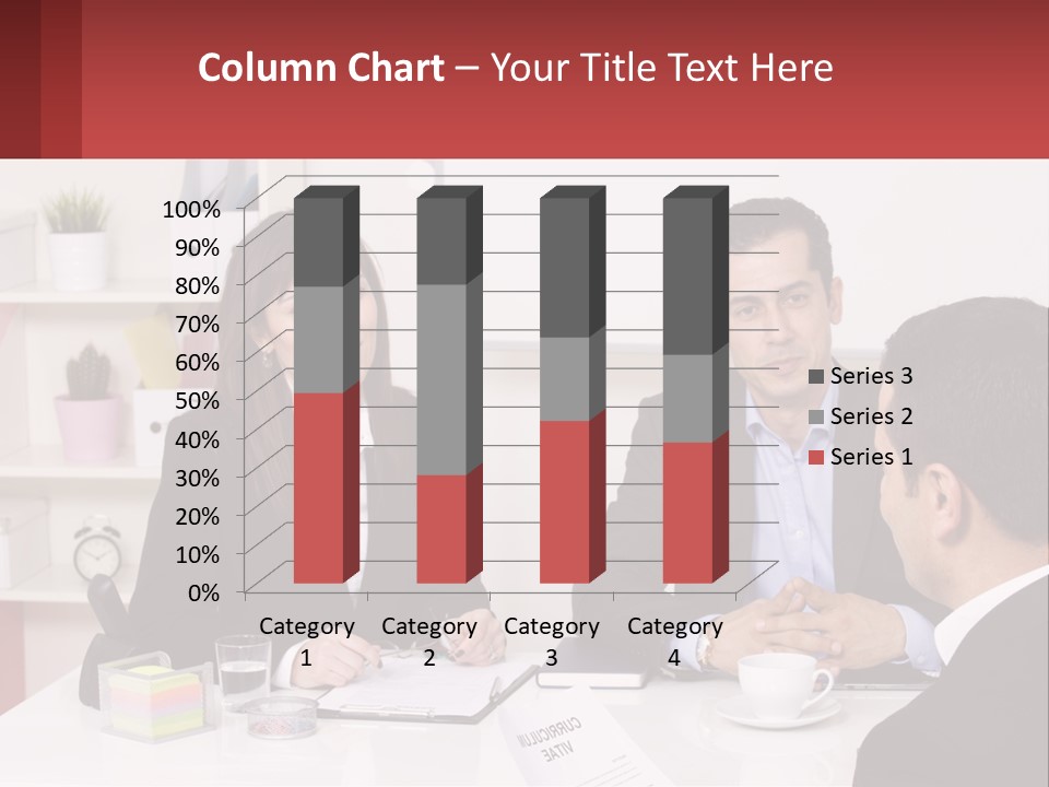 A Group Of People Sitting Around A Table Talking PowerPoint Template