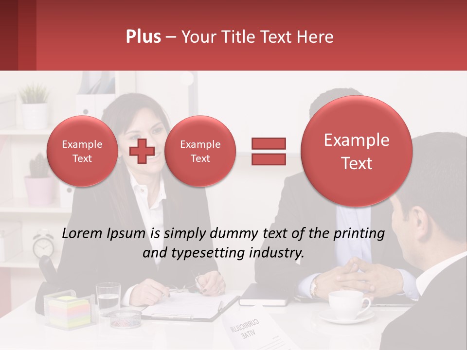 A Group Of People Sitting Around A Table Talking PowerPoint Template