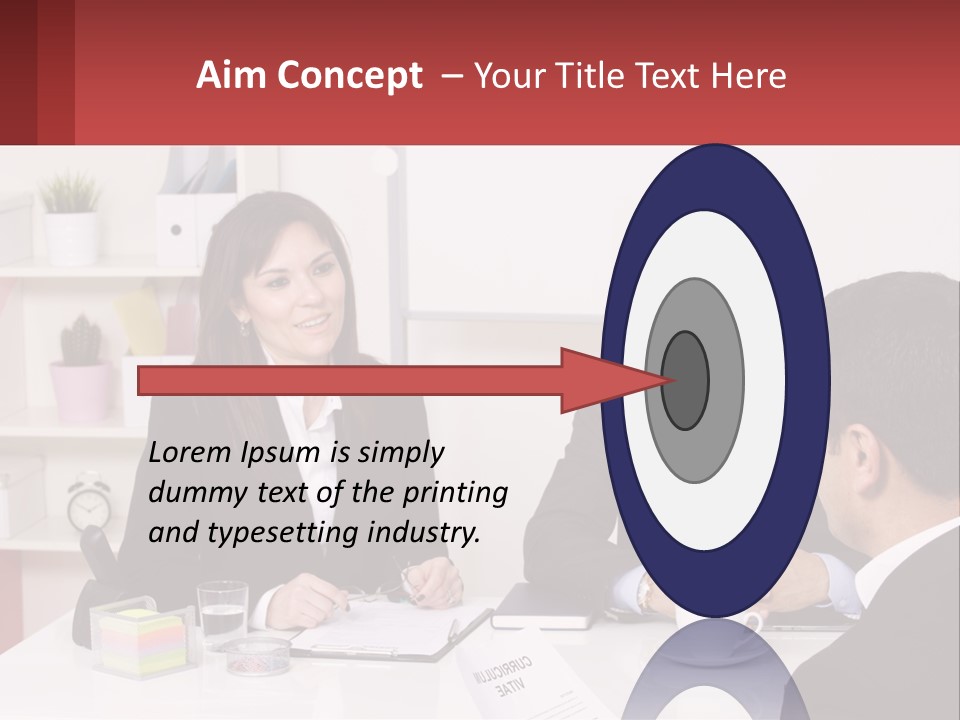 A Group Of People Sitting Around A Table Talking PowerPoint Template