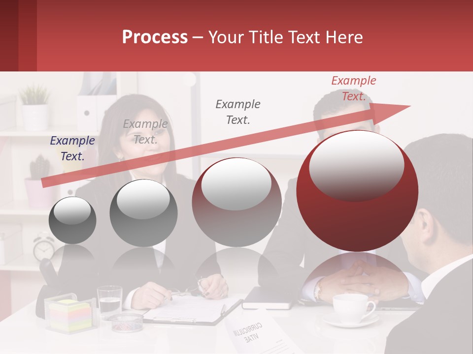 A Group Of People Sitting Around A Table Talking PowerPoint Template