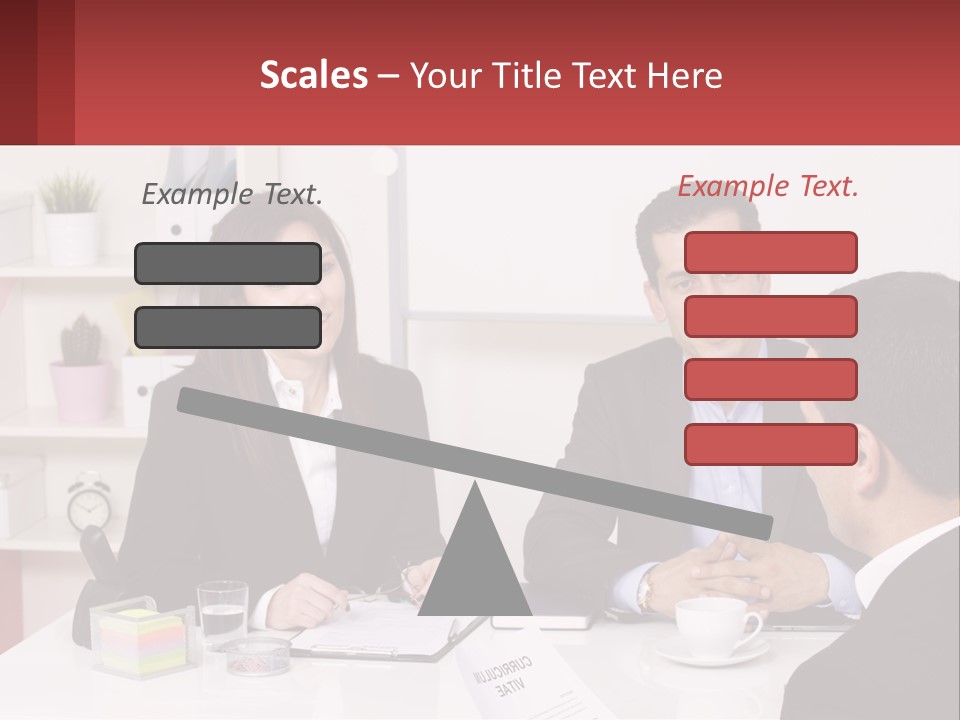 A Group Of People Sitting Around A Table Talking PowerPoint Template