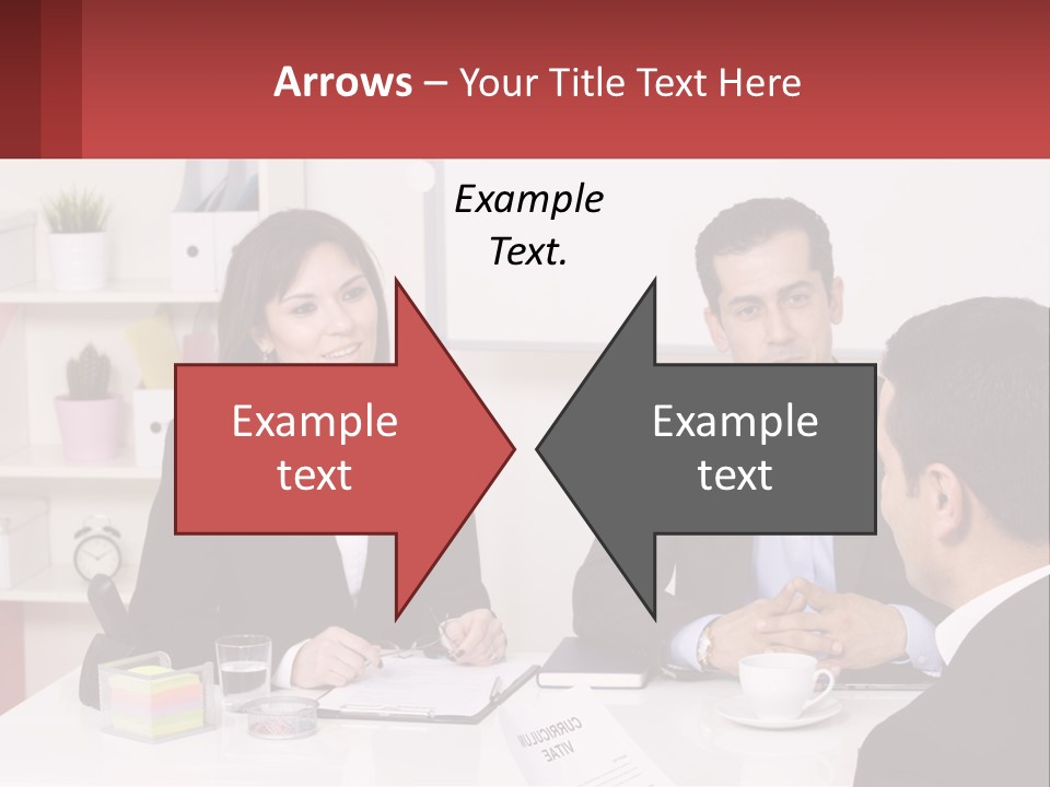 A Group Of People Sitting Around A Table Talking PowerPoint Template