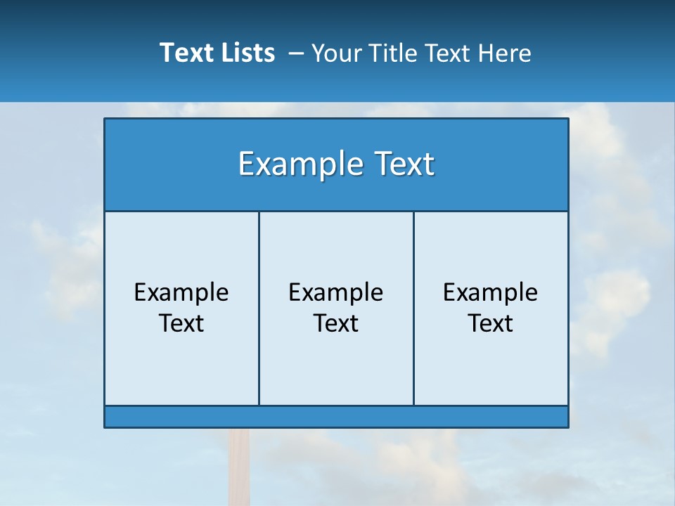 A Wooden Cross With Clouds In The Background PowerPoint Template