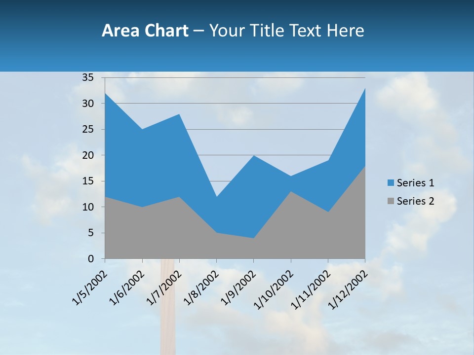 A Wooden Cross With Clouds In The Background PowerPoint Template