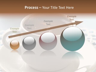 A Cup Of Hot Chocolate On A Saucer PowerPoint Template