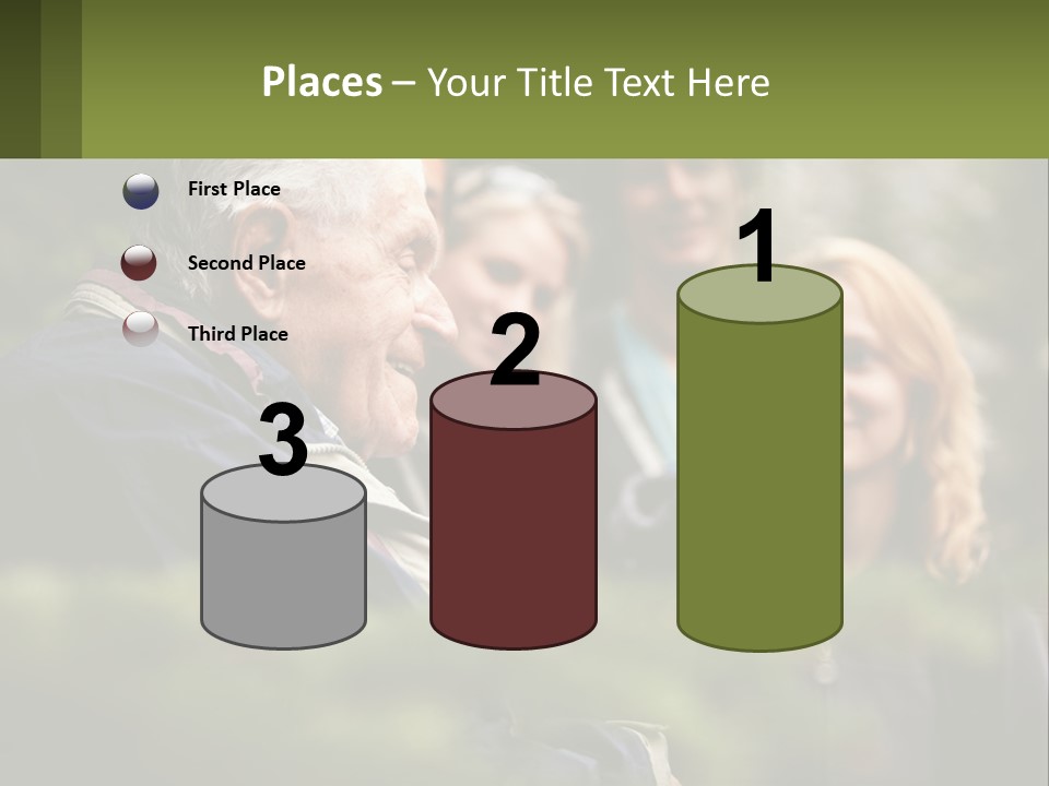 A Group Of People Standing Next To Each Other PowerPoint Template