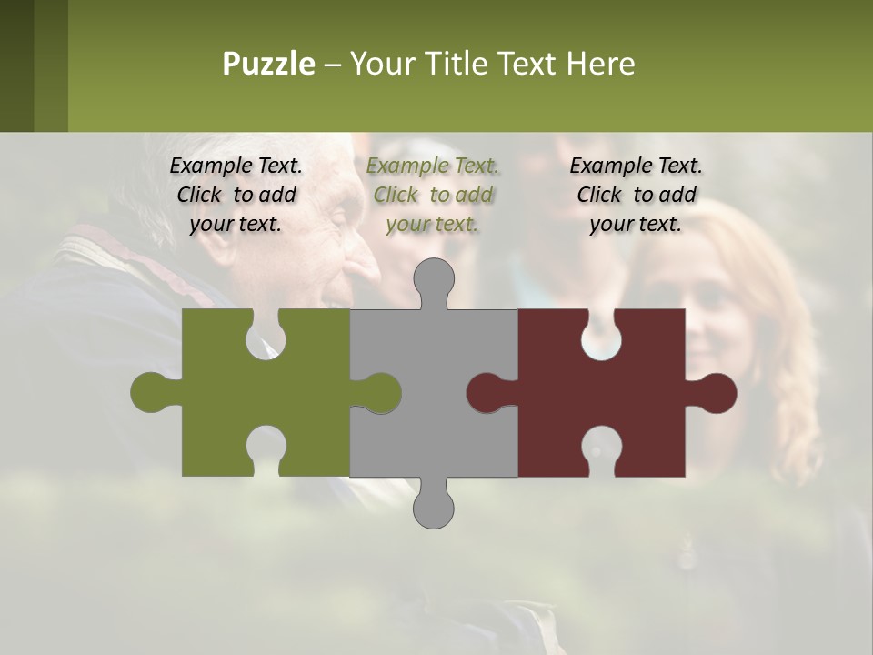 A Group Of People Standing Next To Each Other PowerPoint Template