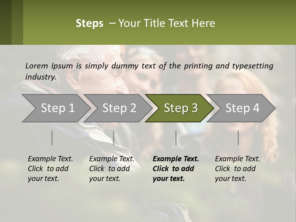 A Group Of People Standing Next To Each Other PowerPoint Template