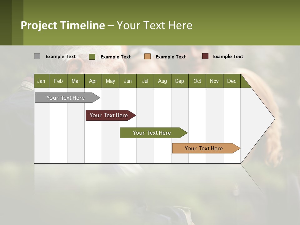 A Group Of People Standing Next To Each Other PowerPoint Template
