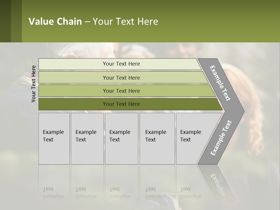 A Group Of People Standing Next To Each Other PowerPoint Template