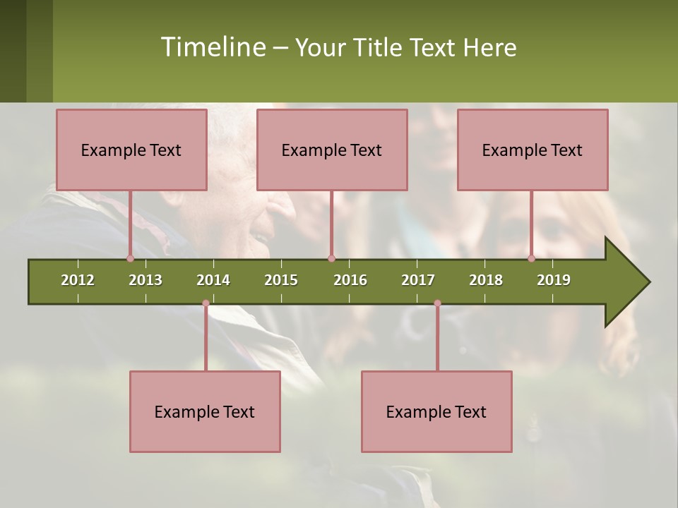 A Group Of People Standing Next To Each Other PowerPoint Template