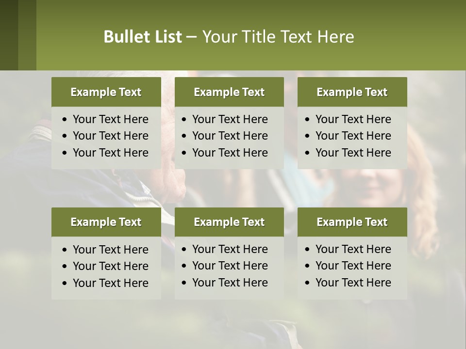 A Group Of People Standing Next To Each Other PowerPoint Template