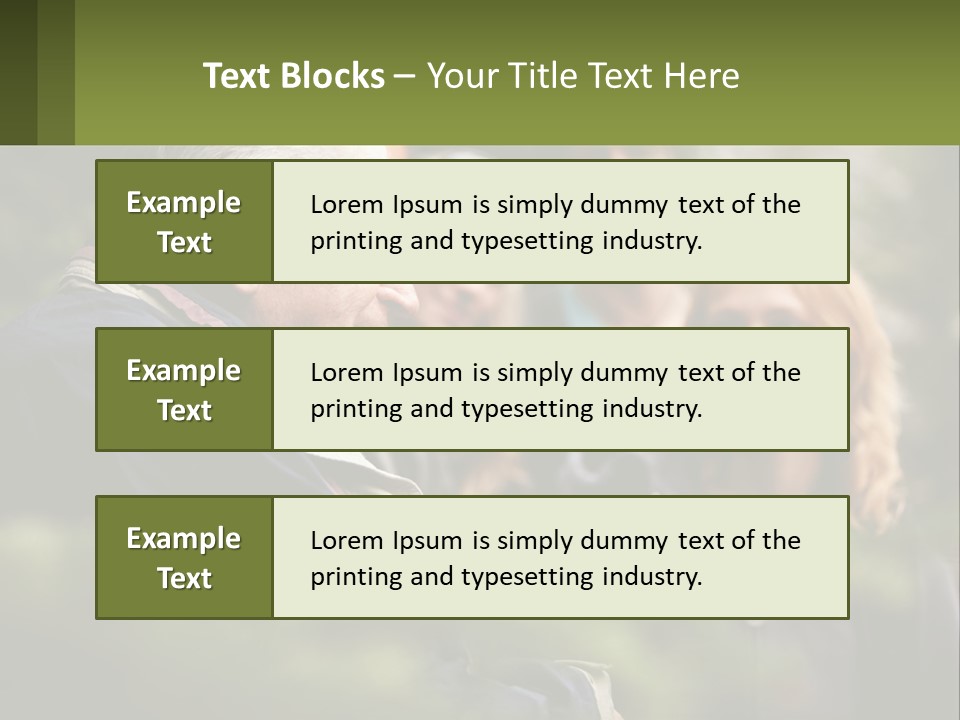 A Group Of People Standing Next To Each Other PowerPoint Template