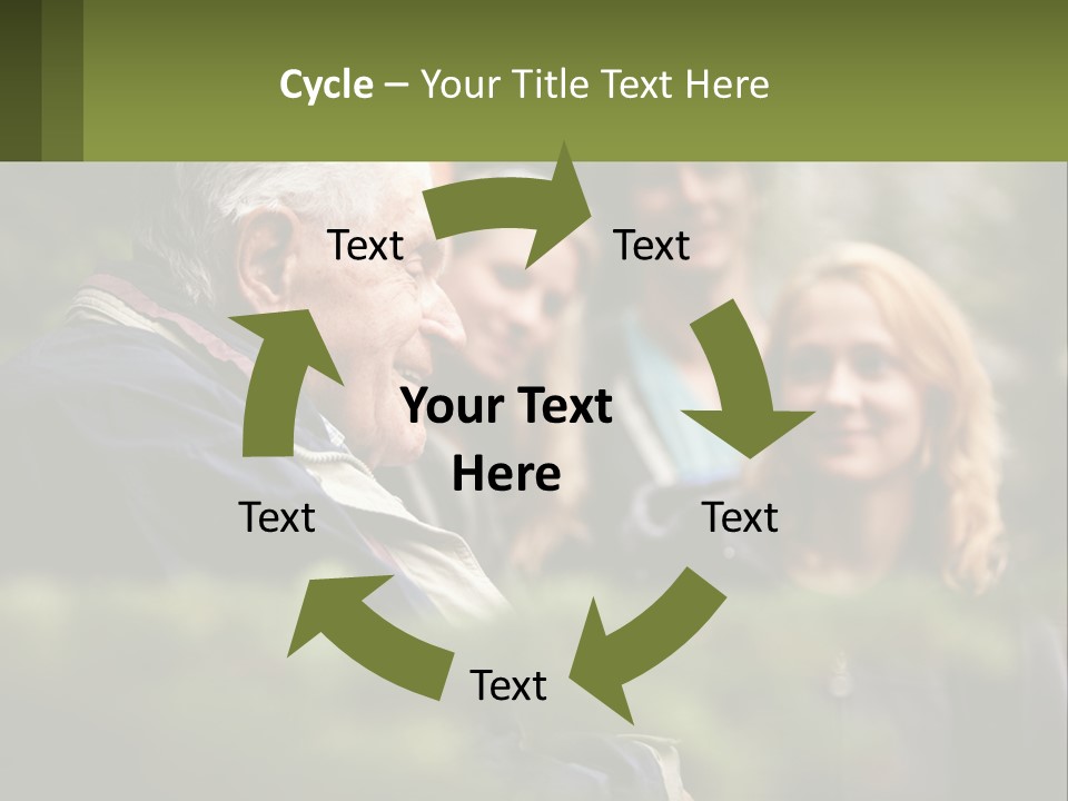 A Group Of People Standing Next To Each Other PowerPoint Template
