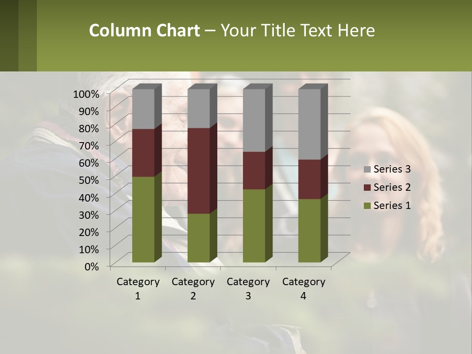 A Group Of People Standing Next To Each Other PowerPoint Template