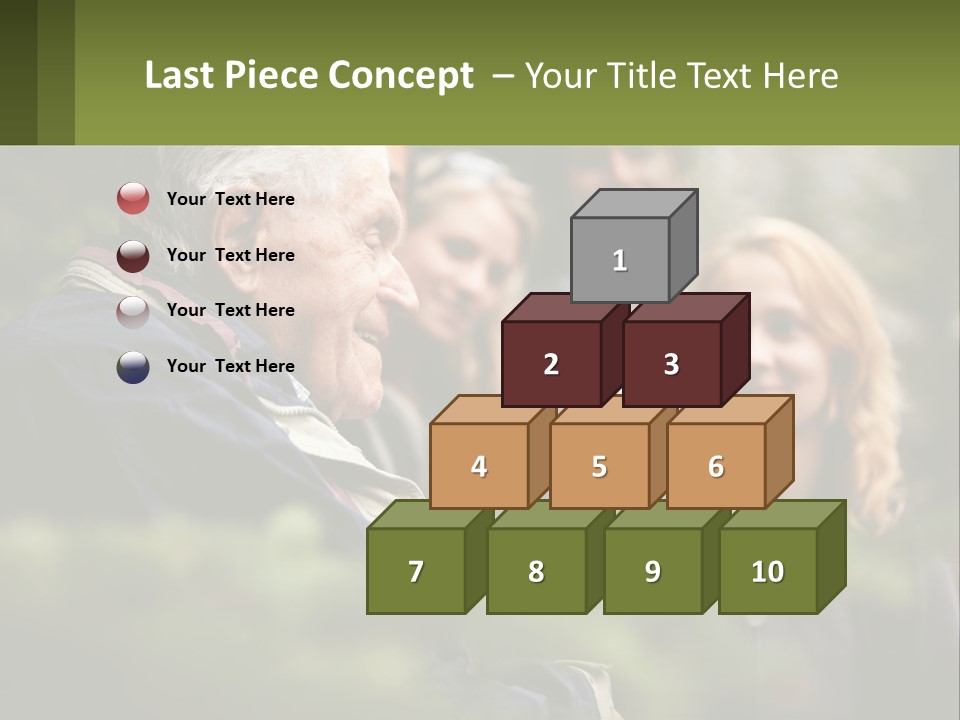 A Group Of People Standing Next To Each Other PowerPoint Template
