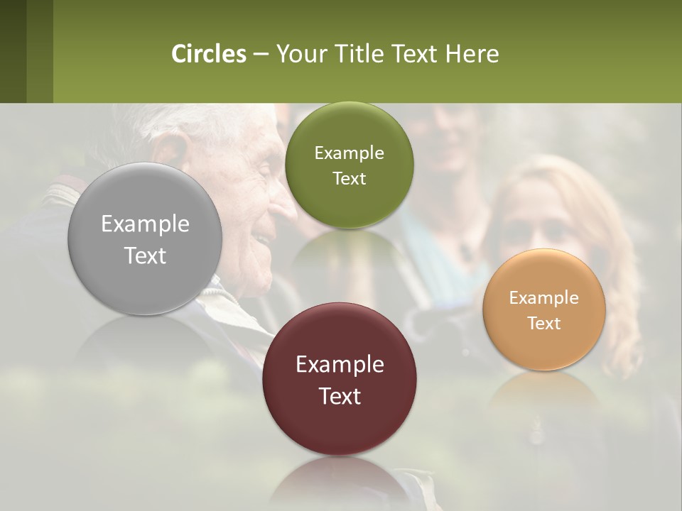 A Group Of People Standing Next To Each Other PowerPoint Template