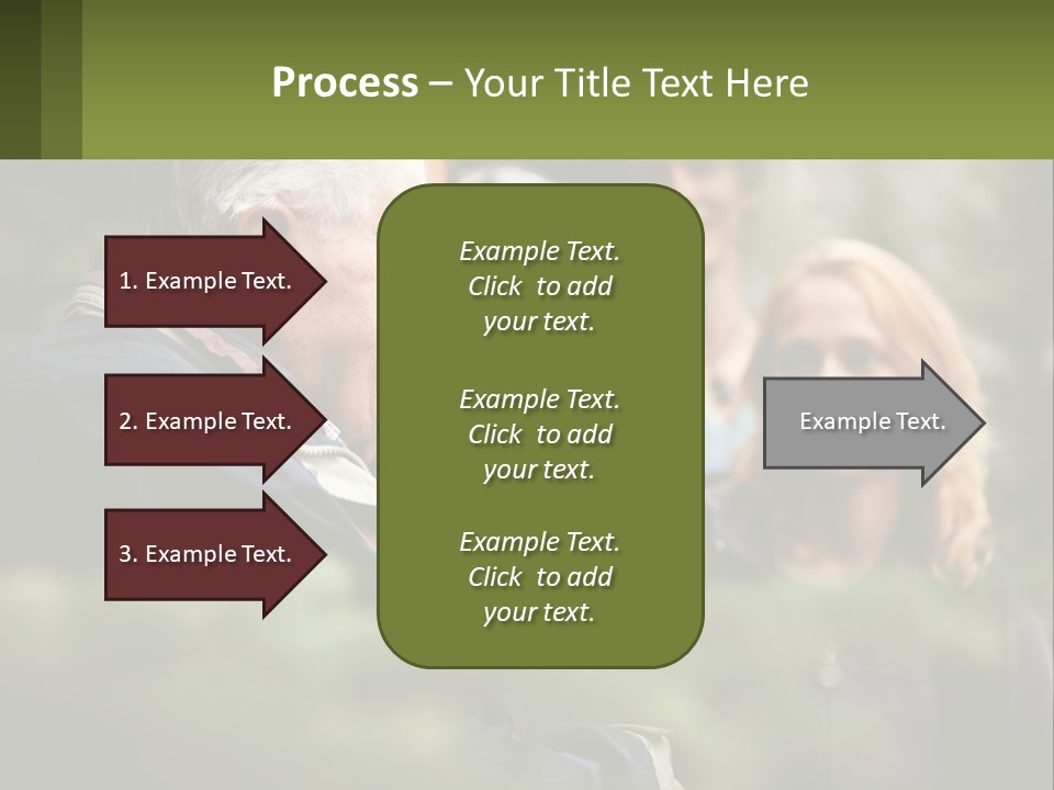 A Group Of People Standing Next To Each Other PowerPoint Template