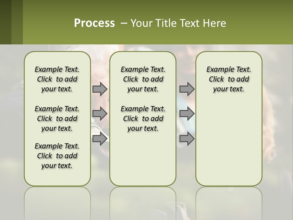 A Group Of People Standing Next To Each Other PowerPoint Template