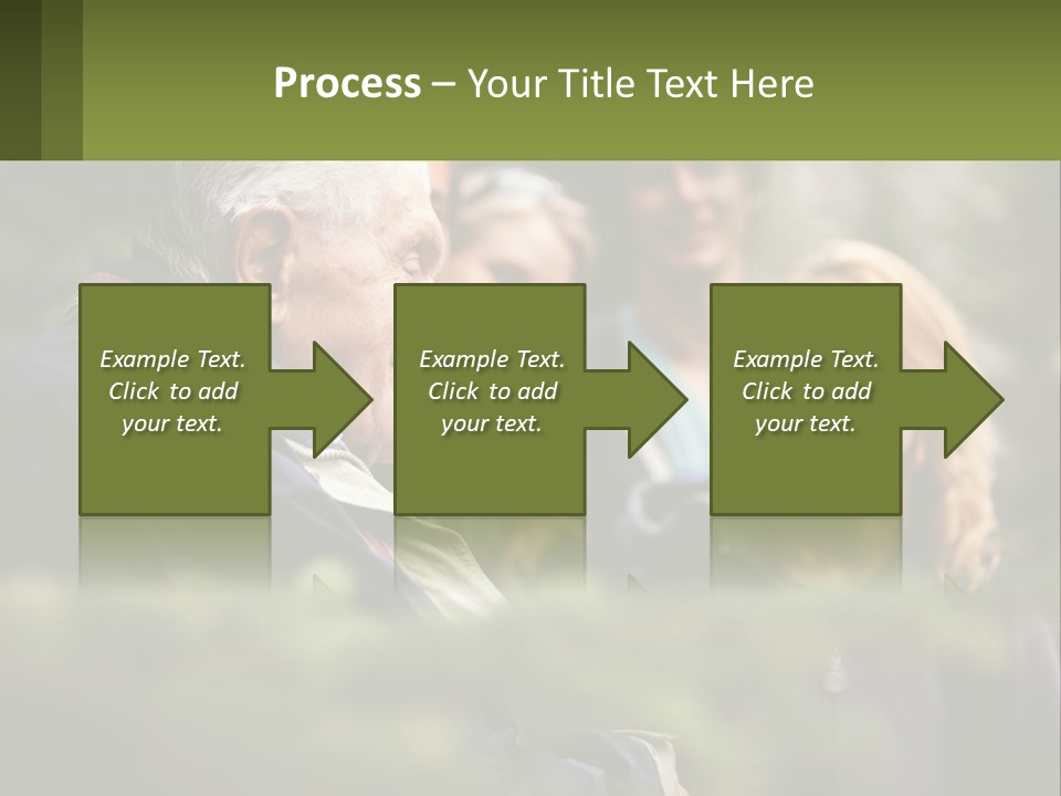 A Group Of People Standing Next To Each Other PowerPoint Template