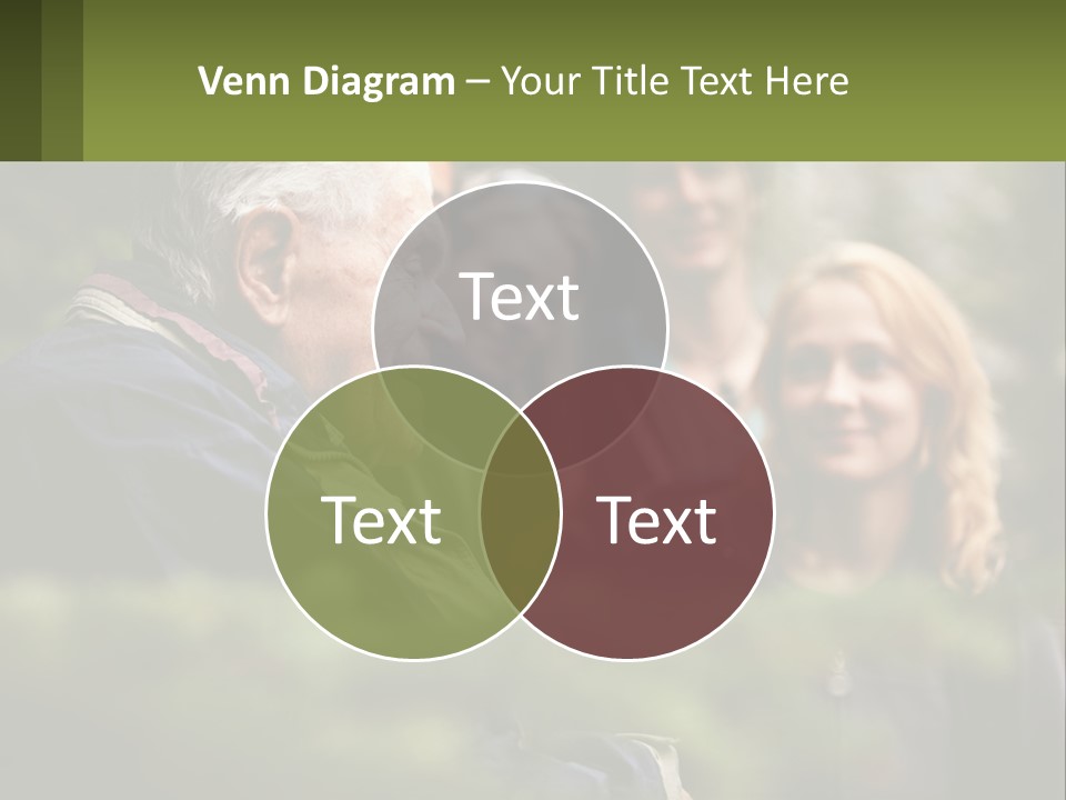 A Group Of People Standing Next To Each Other PowerPoint Template