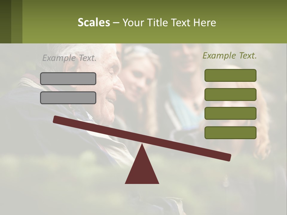 A Group Of People Standing Next To Each Other PowerPoint Template