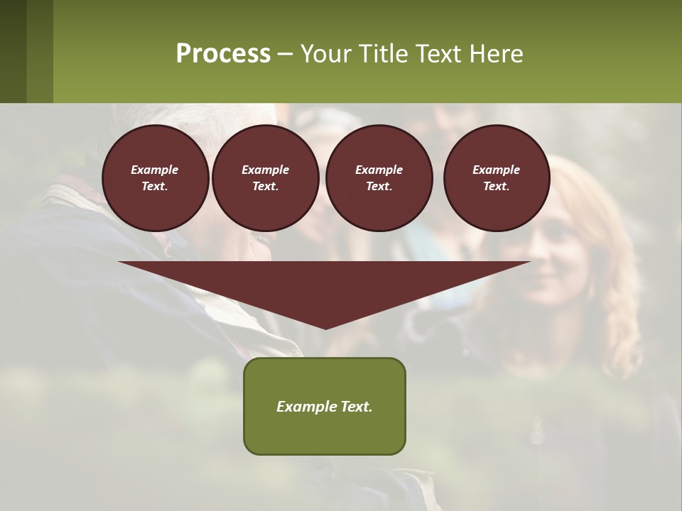 A Group Of People Standing Next To Each Other PowerPoint Template