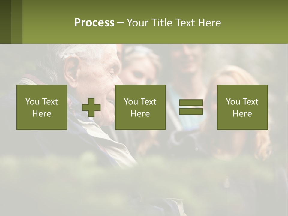 A Group Of People Standing Next To Each Other PowerPoint Template