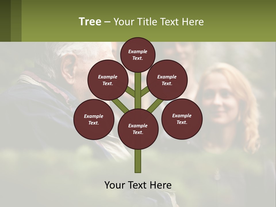 A Group Of People Standing Next To Each Other PowerPoint Template