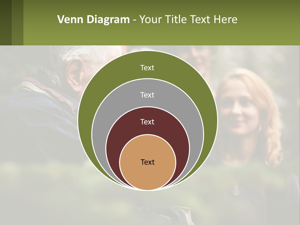 A Group Of People Standing Next To Each Other PowerPoint Template