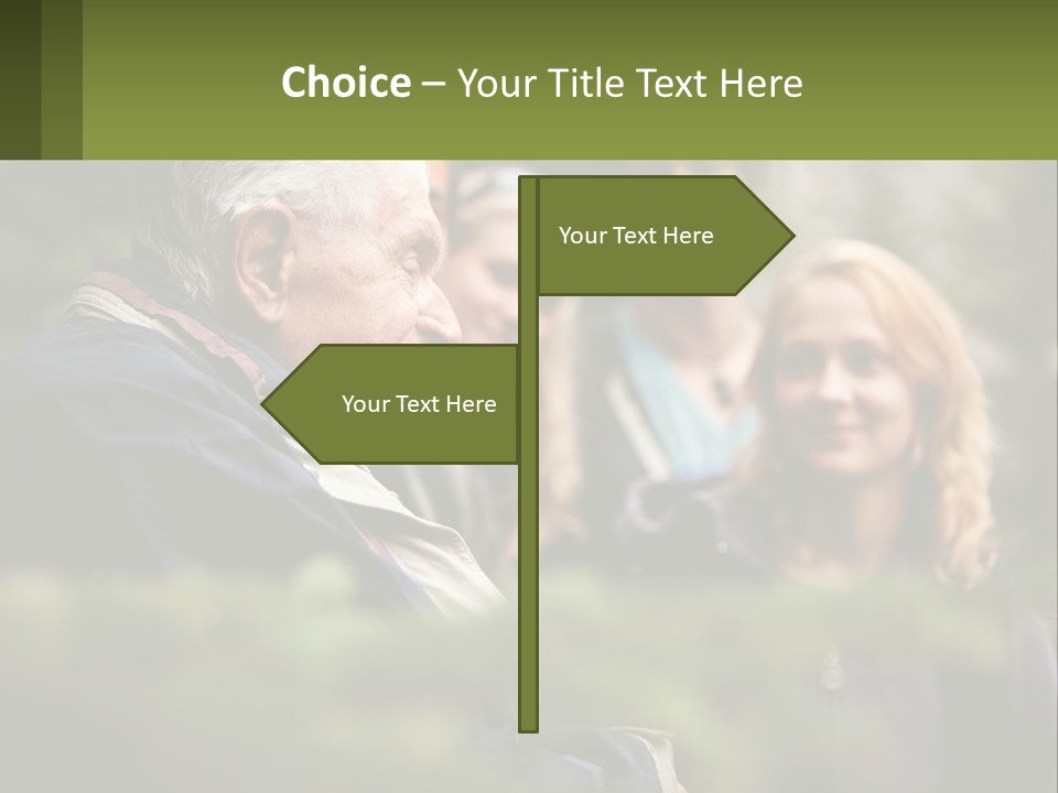 A Group Of People Standing Next To Each Other PowerPoint Template