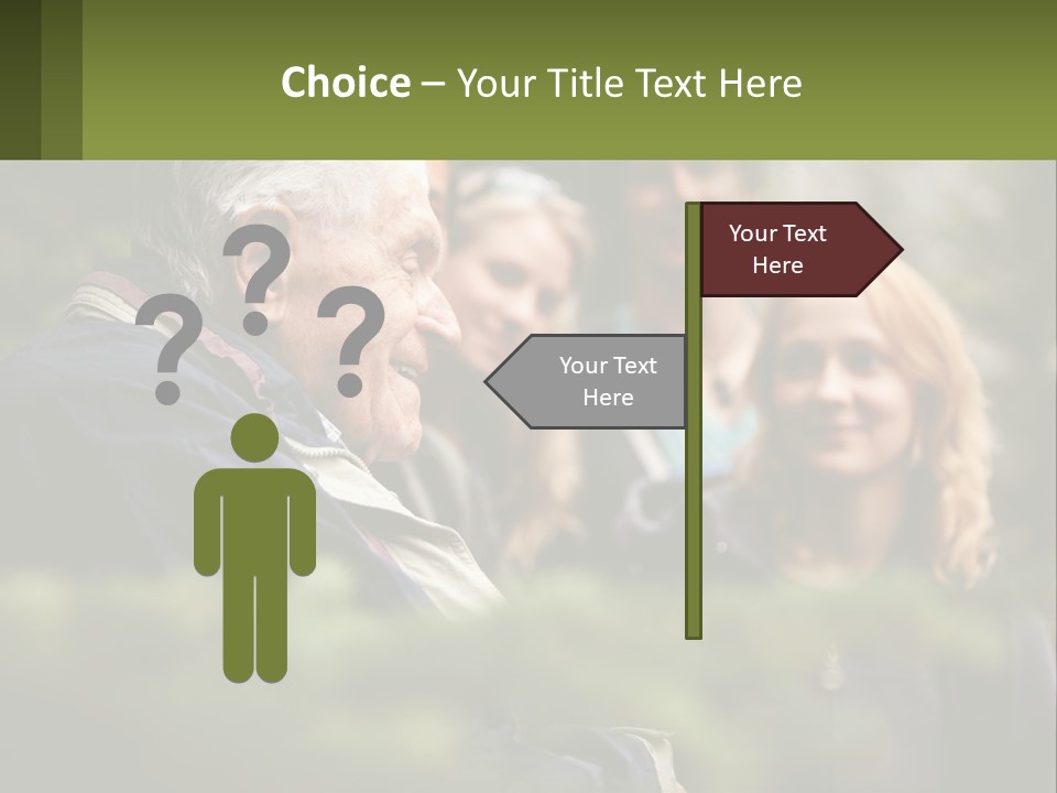 A Group Of People Standing Next To Each Other PowerPoint Template
