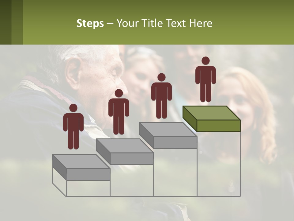 A Group Of People Standing Next To Each Other PowerPoint Template