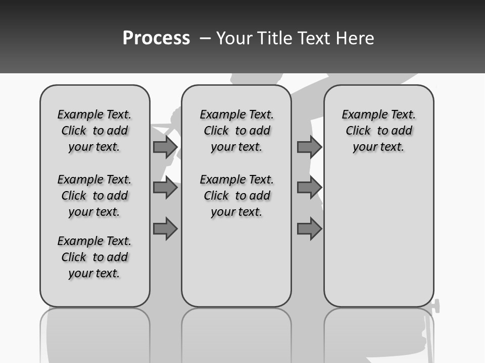 A Silhouette Of A Man Playing The Drums PowerPoint Template