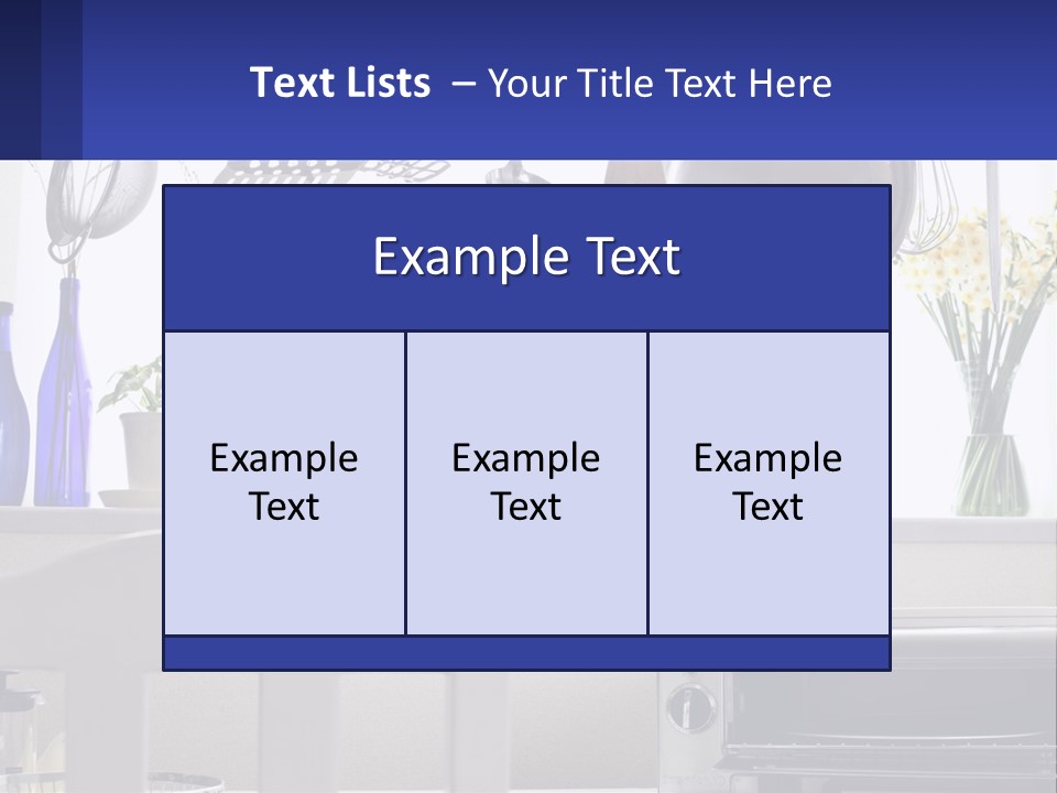 A Stove Top Oven Sitting Next To A Wall With Pots And Pans On It PowerPoint Template