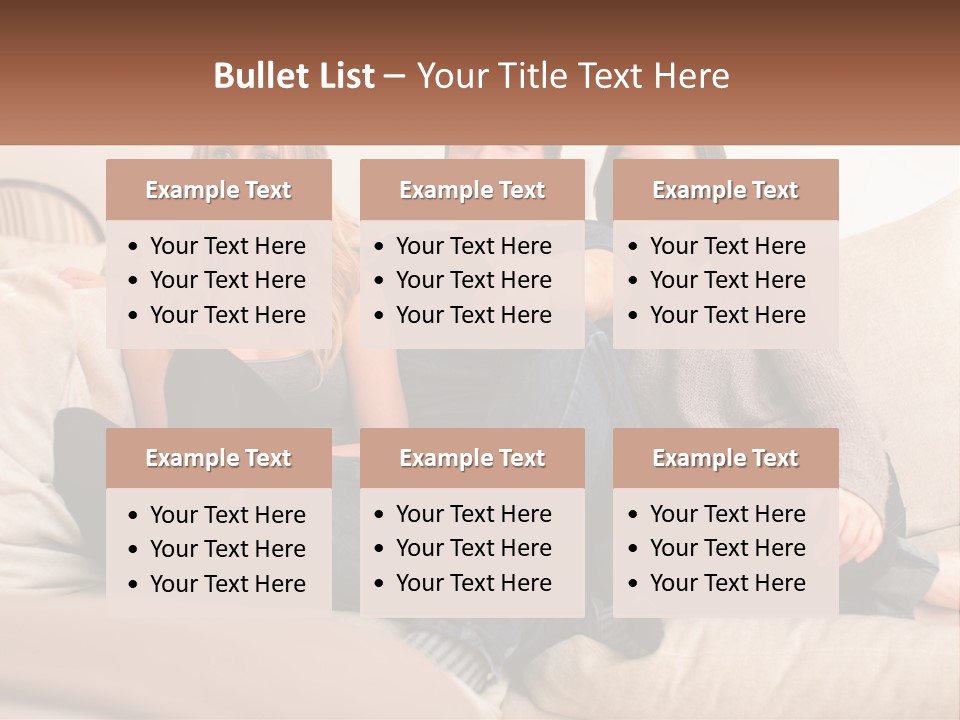 A Man And Woman Sitting On A Couch Pointing At Something PowerPoint Template