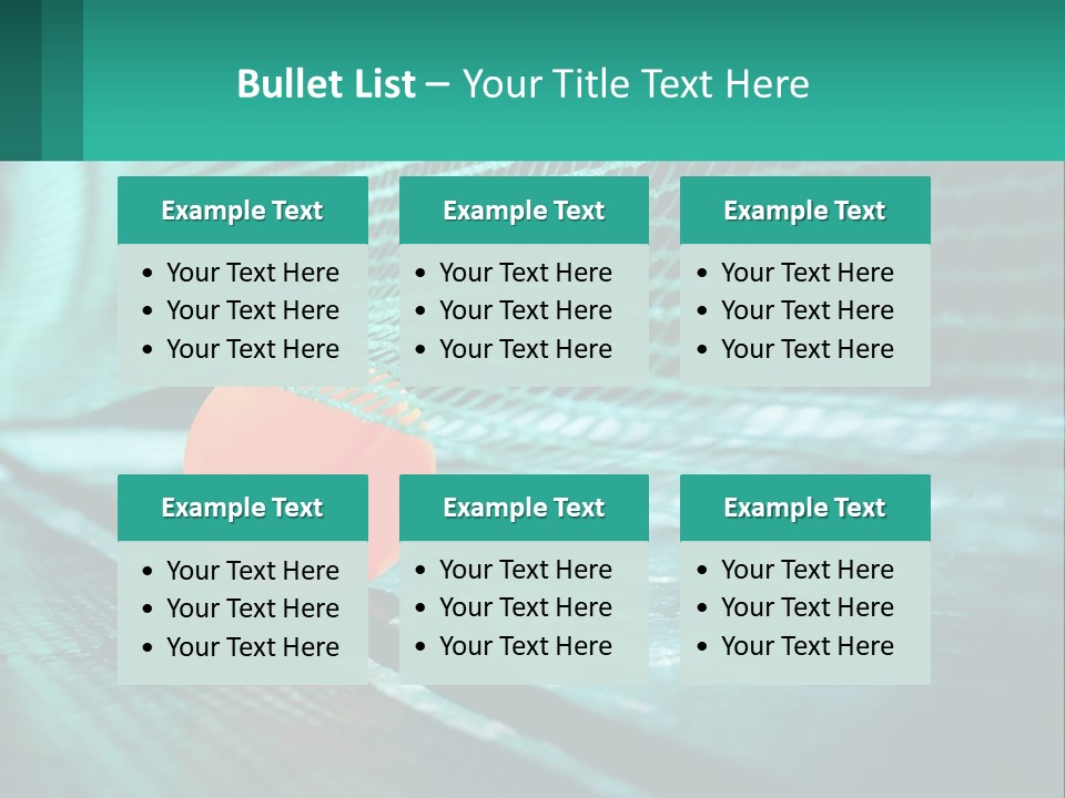A Tennis Racket Sitting On Top Of A Tennis Court PowerPoint Template