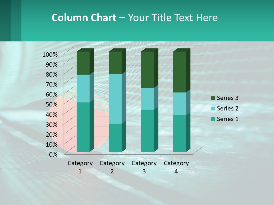 A Tennis Racket Sitting On Top Of A Tennis Court PowerPoint Template