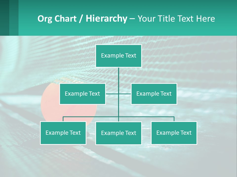 A Tennis Racket Sitting On Top Of A Tennis Court PowerPoint Template