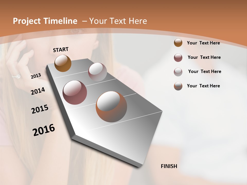 A Woman Sitting On A Couch Next To A Man PowerPoint Template