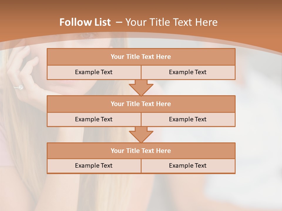 A Woman Sitting On A Couch Next To A Man PowerPoint Template