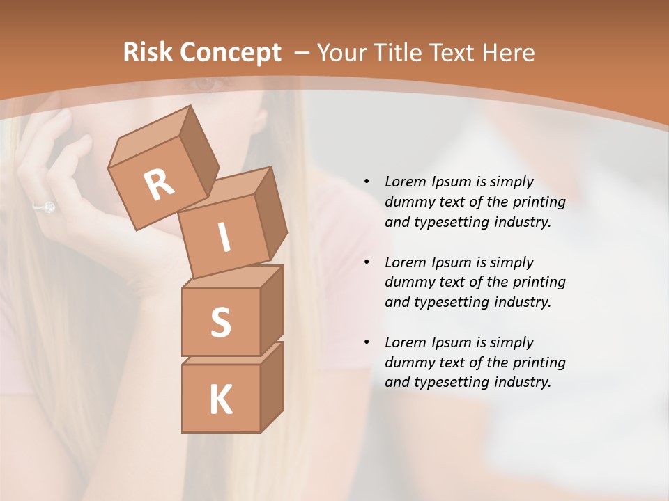 A Woman Sitting On A Couch Next To A Man PowerPoint Template