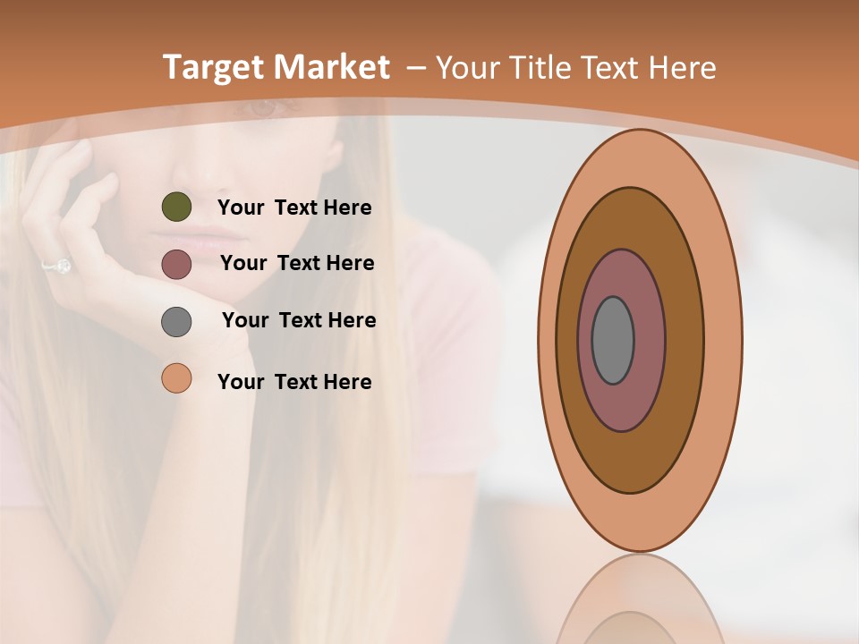 A Woman Sitting On A Couch Next To A Man PowerPoint Template