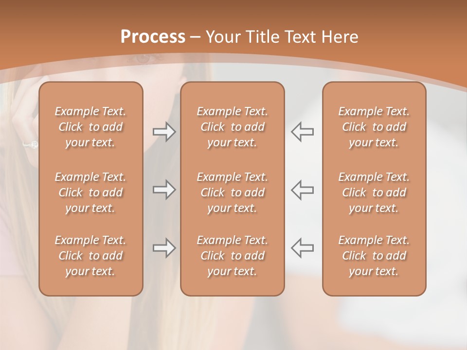 A Woman Sitting On A Couch Next To A Man PowerPoint Template
